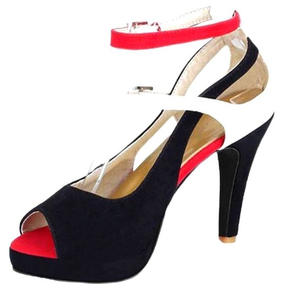 Getmorebeauty Women's Peep Toe high heels - New - Size 40/9.5 - Picture 1 of 11